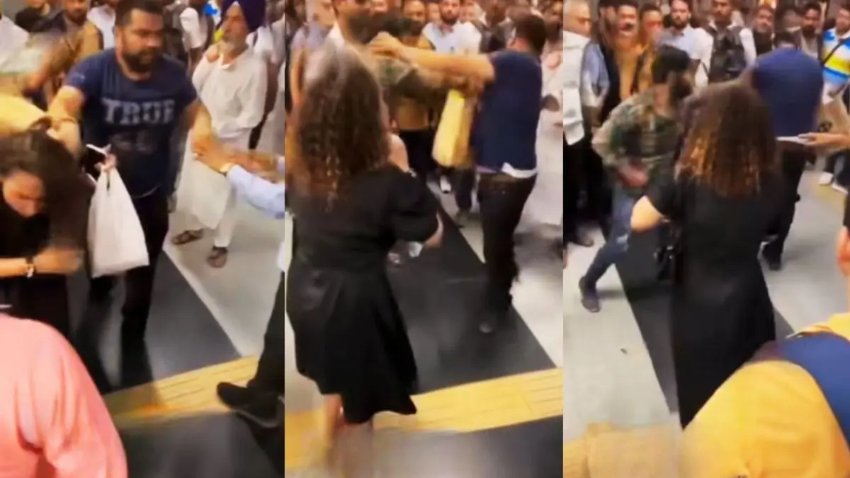 Delhi Metro Viral Video