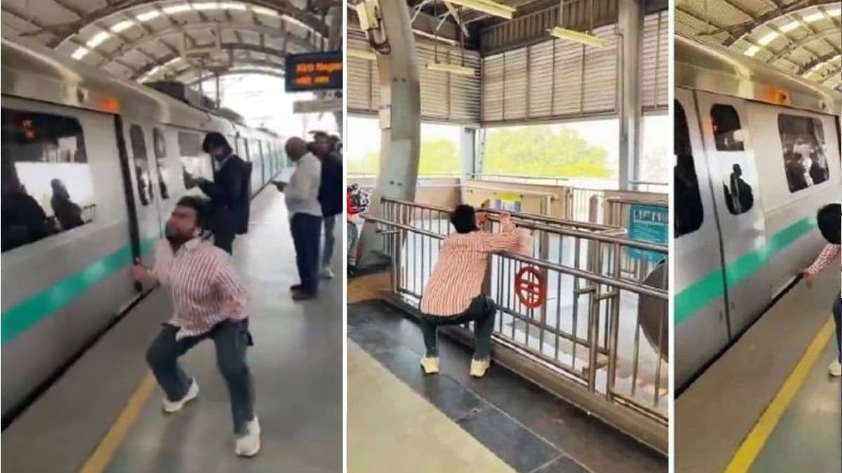 Delhi Metro Viral Video