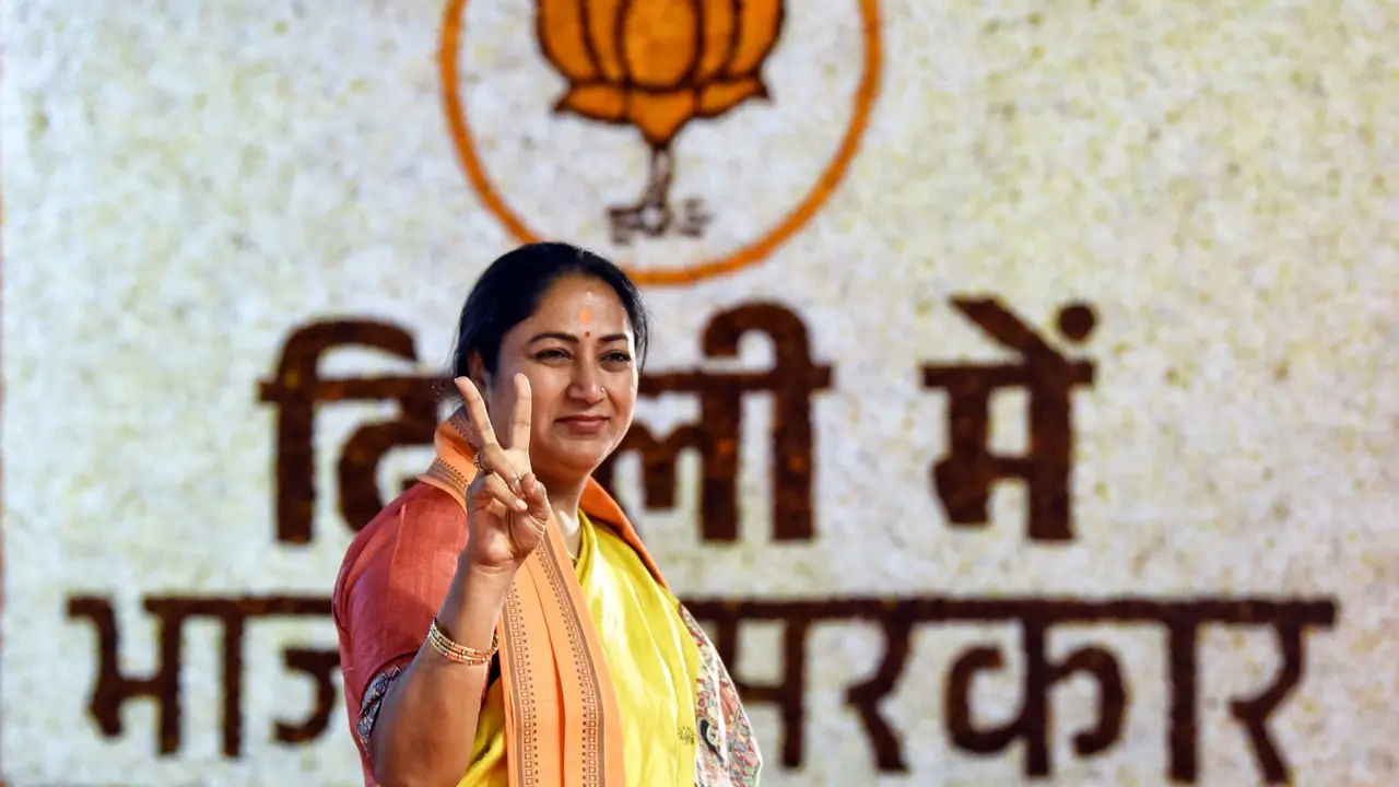 Delhi New CM Rekha Gupta