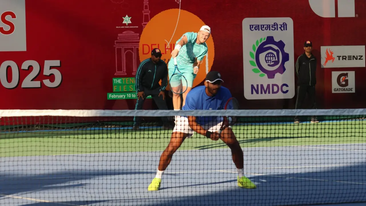 Top Seeds Shine! Kopriva, Harris Reach Singles Last Eight; Poonacha & Lock Enter Doubles Final Four At 2025 Delhi Open Delhi Open 2025