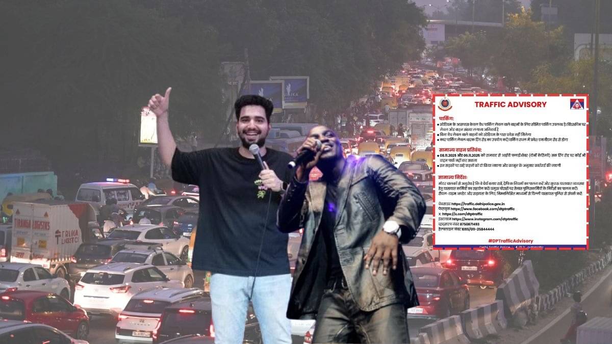 Delhi Police issues traffic advisory 