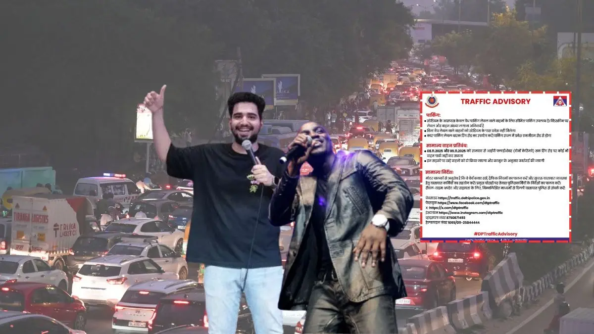 Delhi Police issues traffic advisory