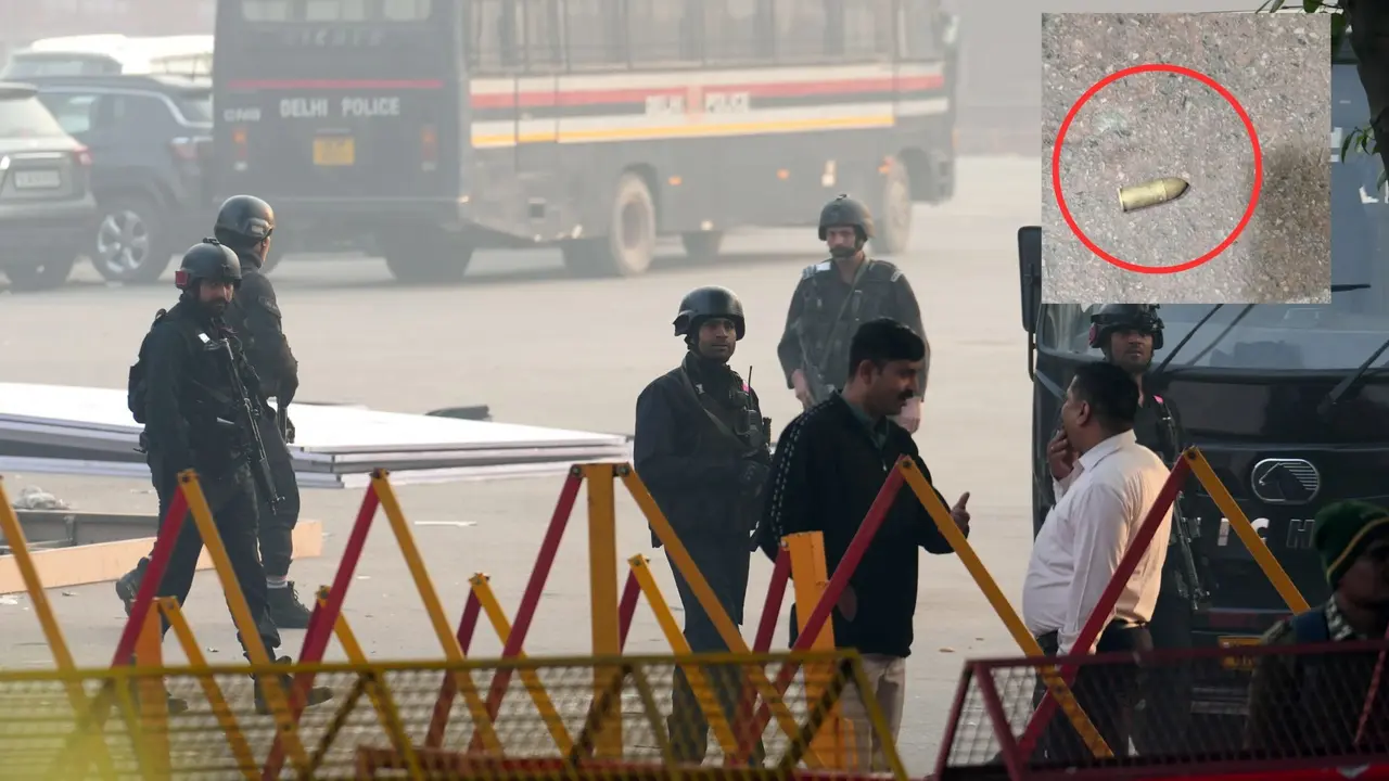 Delhi Red Fort Blast: 9mm bullet Found Near Red Fort, But No Weapon In Sight