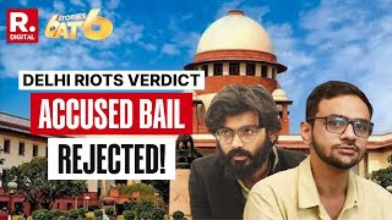 Delhi Riots Accused Bail Rejected 