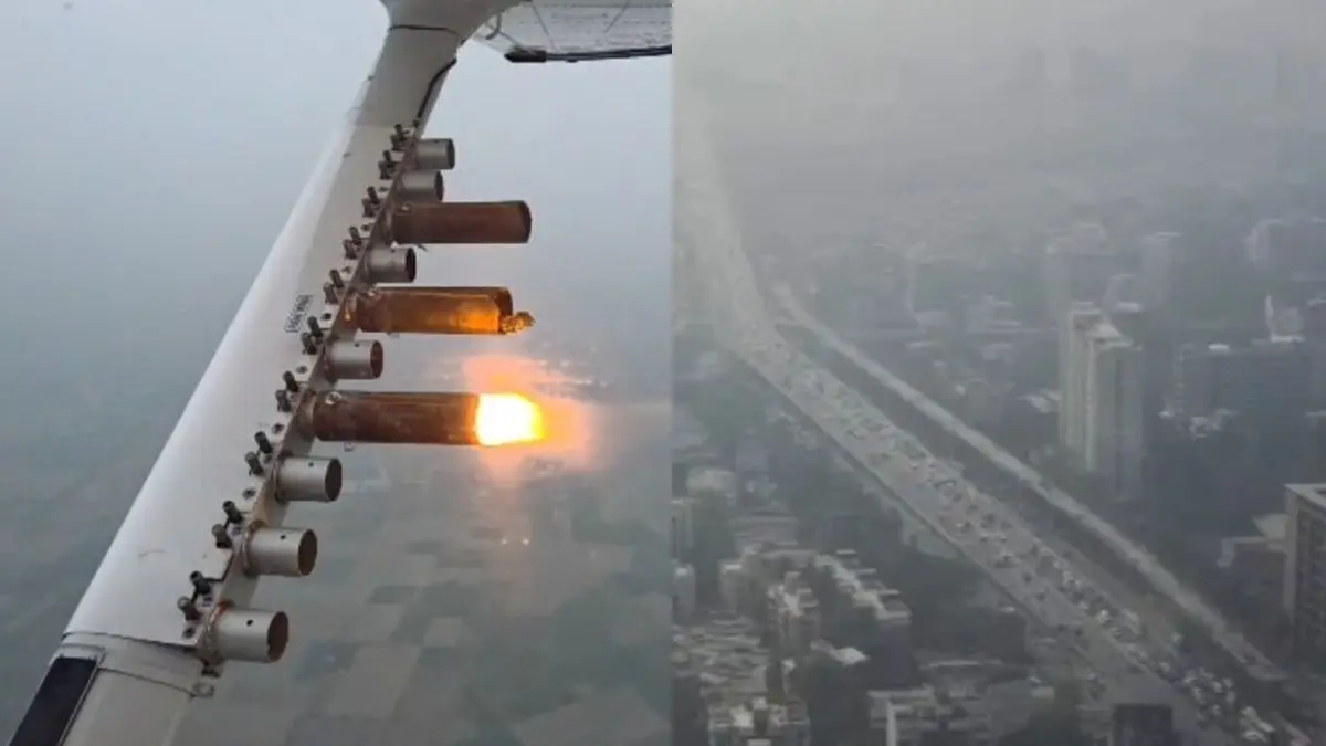 Delhi's recent cloud seeding experiment failed to generate artificial rain.