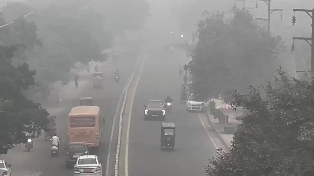 Delhi smog air pollution