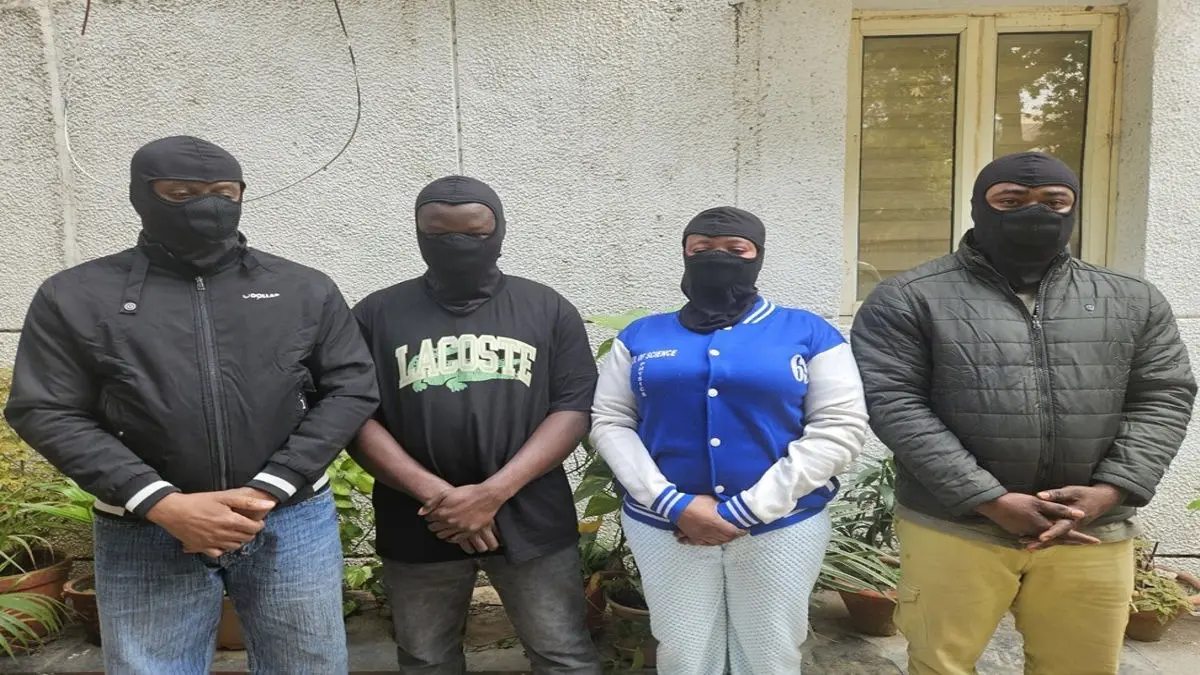 Delhi Special Cell Busts Inter-State Drug Syndicate: Four African Nationals Arrested, Meth Worth ₹100 Crore Seized