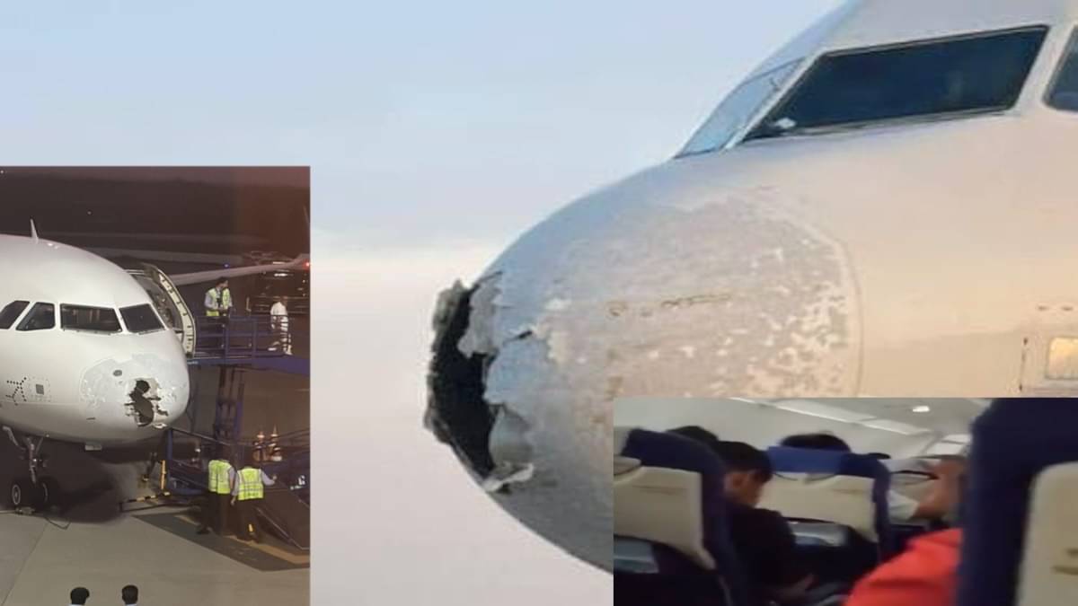 IAF Assisted Delhi-Srinagar Indigo Flight Until Safe Landing After It Encountered Severe Turbulence Due To Hailstorm On May 21