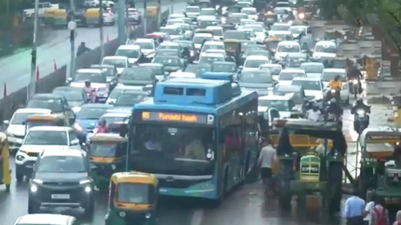 Delhi Traffics Jam