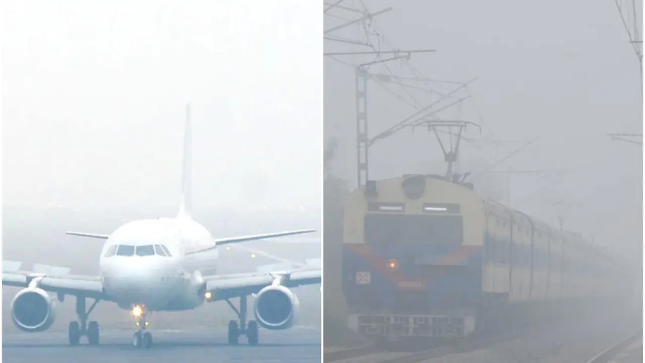 Delhi Winter Woes: 138 Flights Cancelled, 37 Trains Delayed Amid Dense Fog