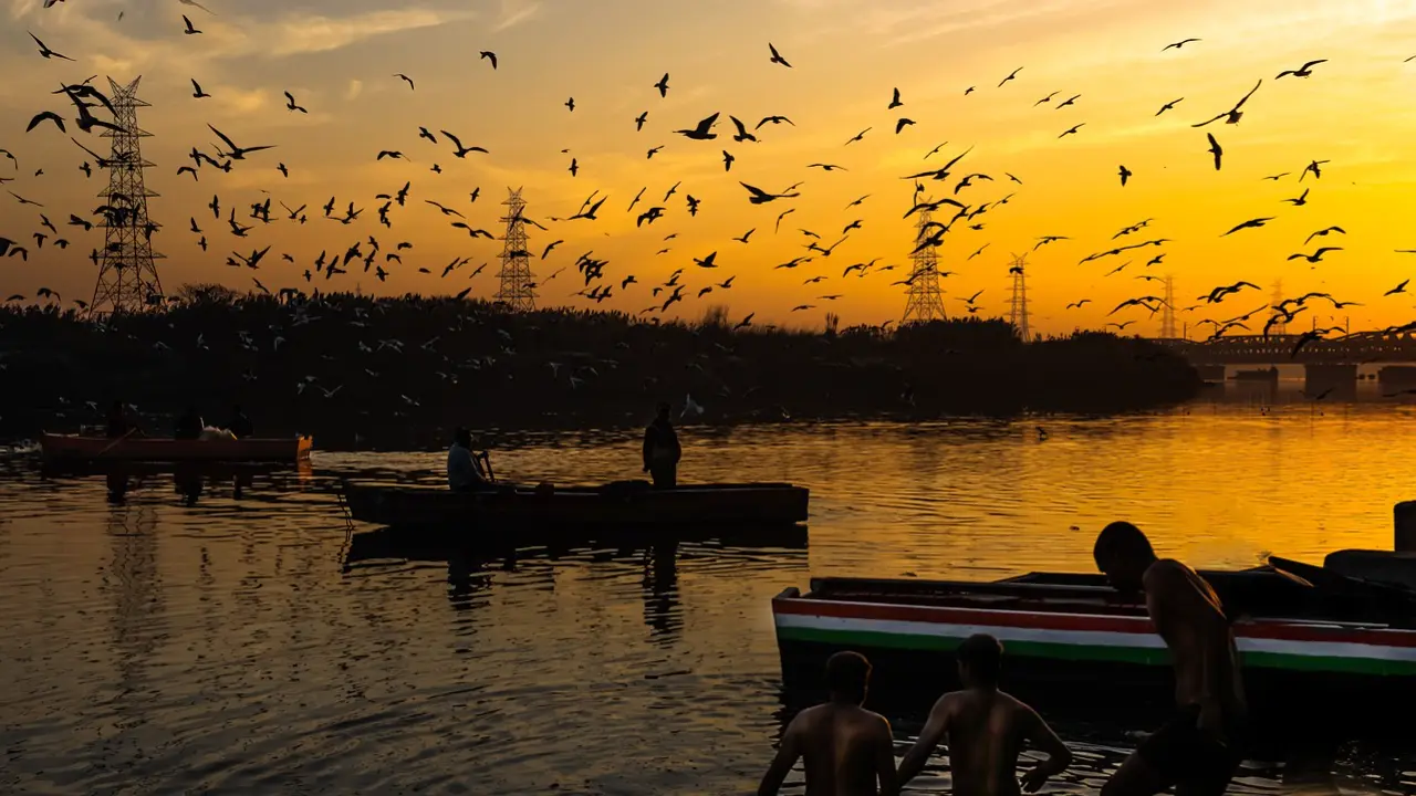 Delhi Yamuna Riverfront.