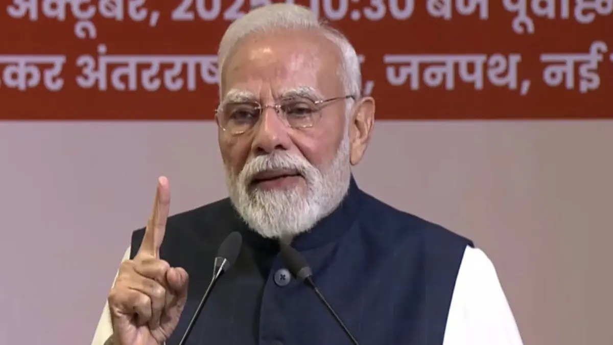 PM Modi Flags Demographic Shift as Threat to Unity and Security at RSS Event "Democracy hit by demographic shift": PM Modi at RSS centenary celebrations