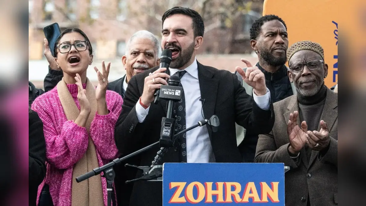 Democrat Zohran Mamdani is elected New York City mayor