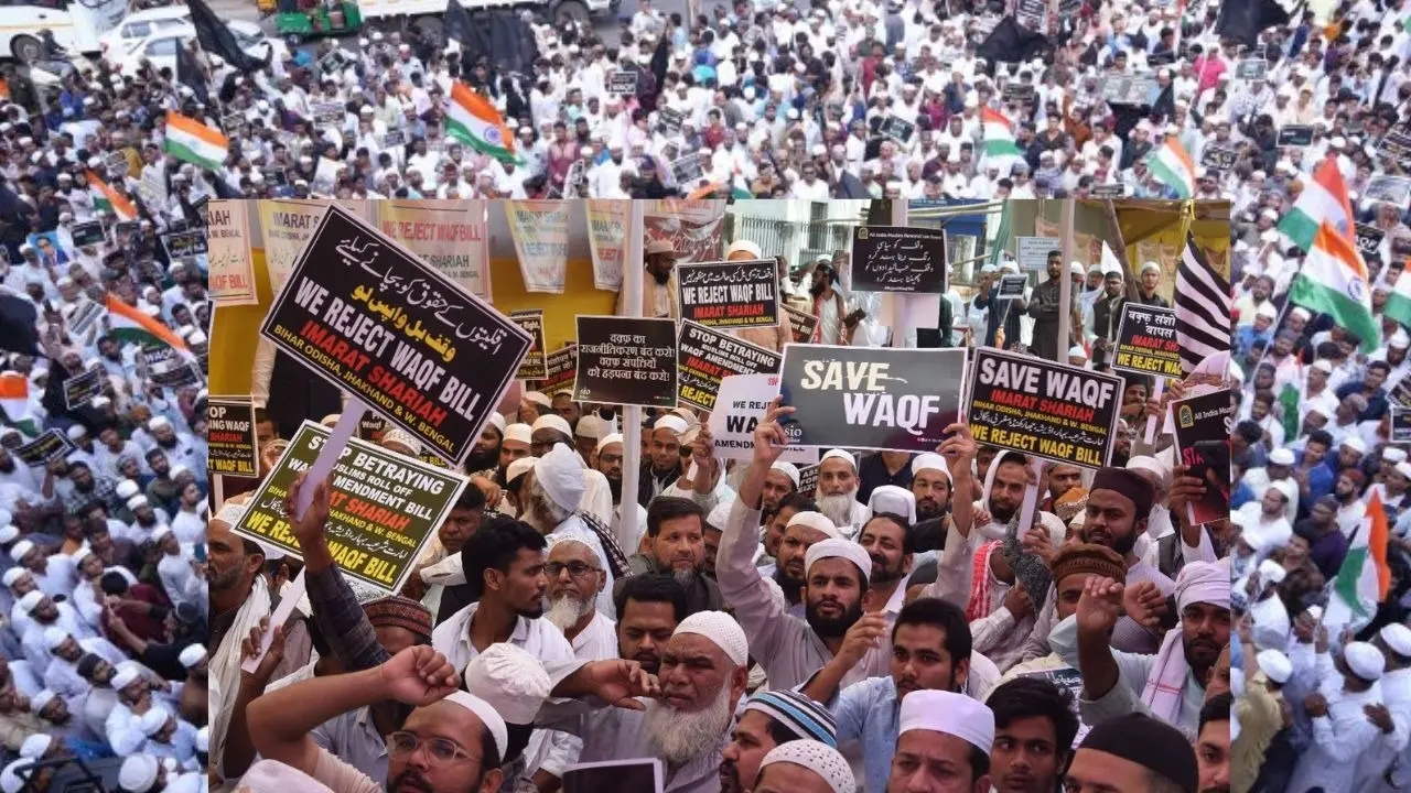 Demonstration by Muslim organizations in Delhi