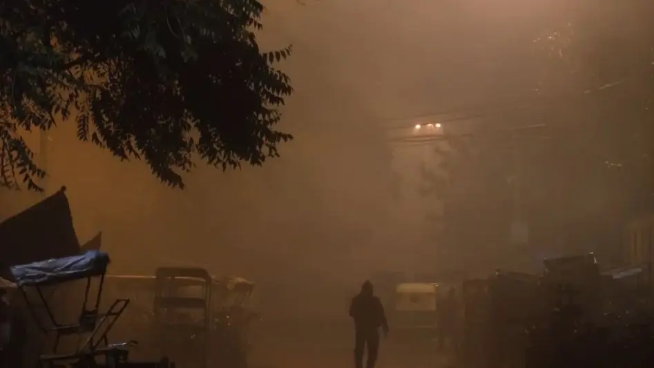 Dense fog blankets Delhi