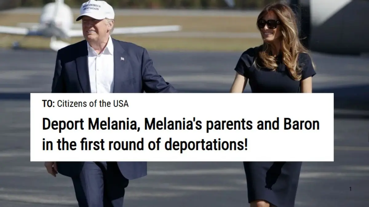‘Deport Melania’ Petition Gains Momentum Amid Trump’s Immigration Crackdown