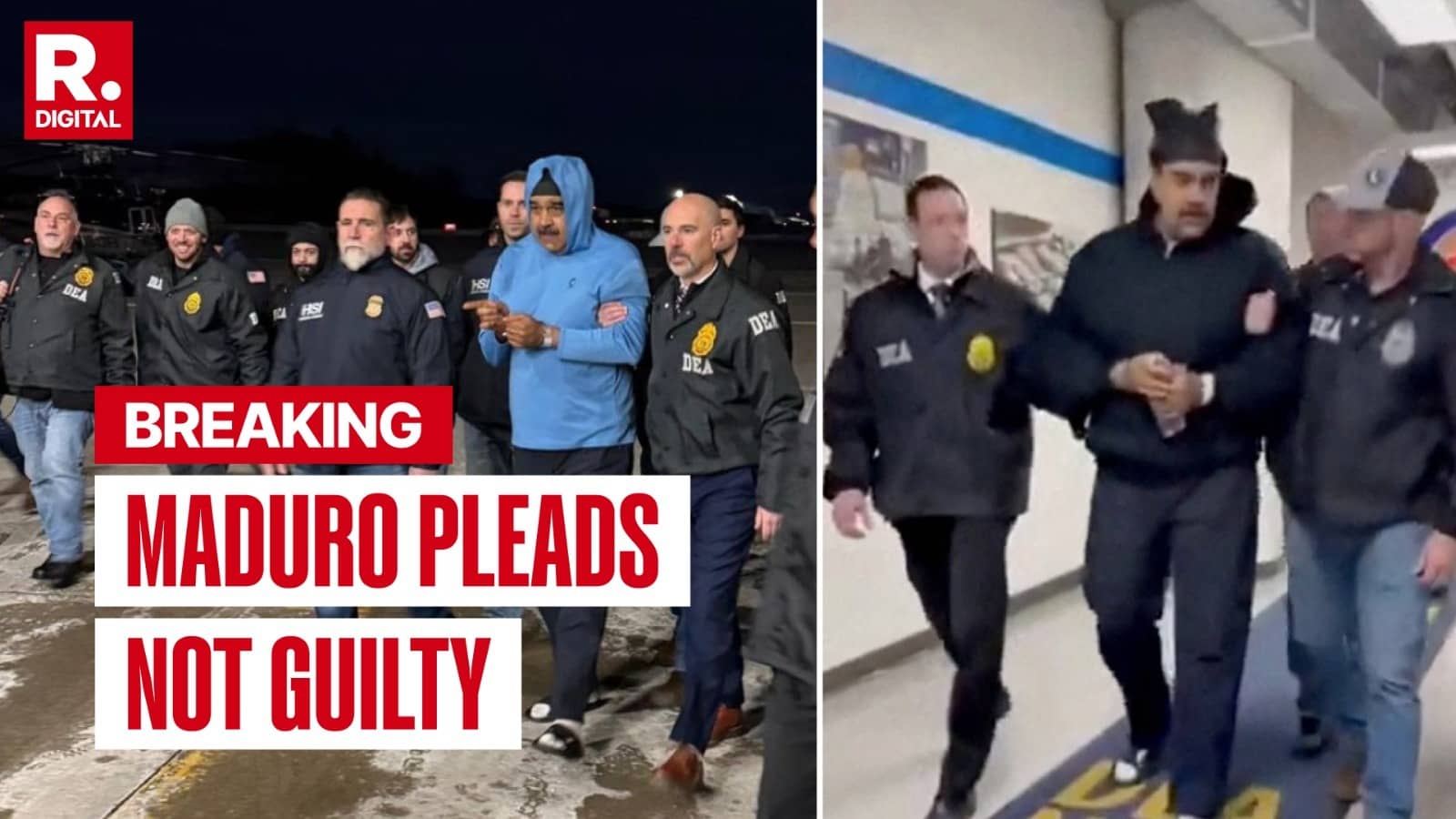 Deposed Venezuelan President Maduro Pleads ‘Not Guilty’ As He Faces Narco-Terrorism Charges In US Court