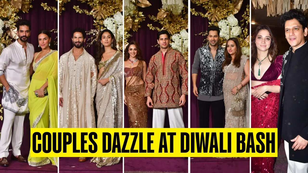 Designer Manish Malhotra hosted a Diwali party on October 22