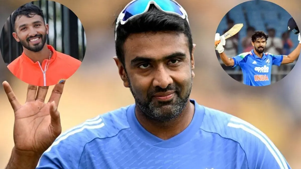 devdutt padikkal and ruturaj gaikwad out ind vs nz odi series ravichandran ashwin angree