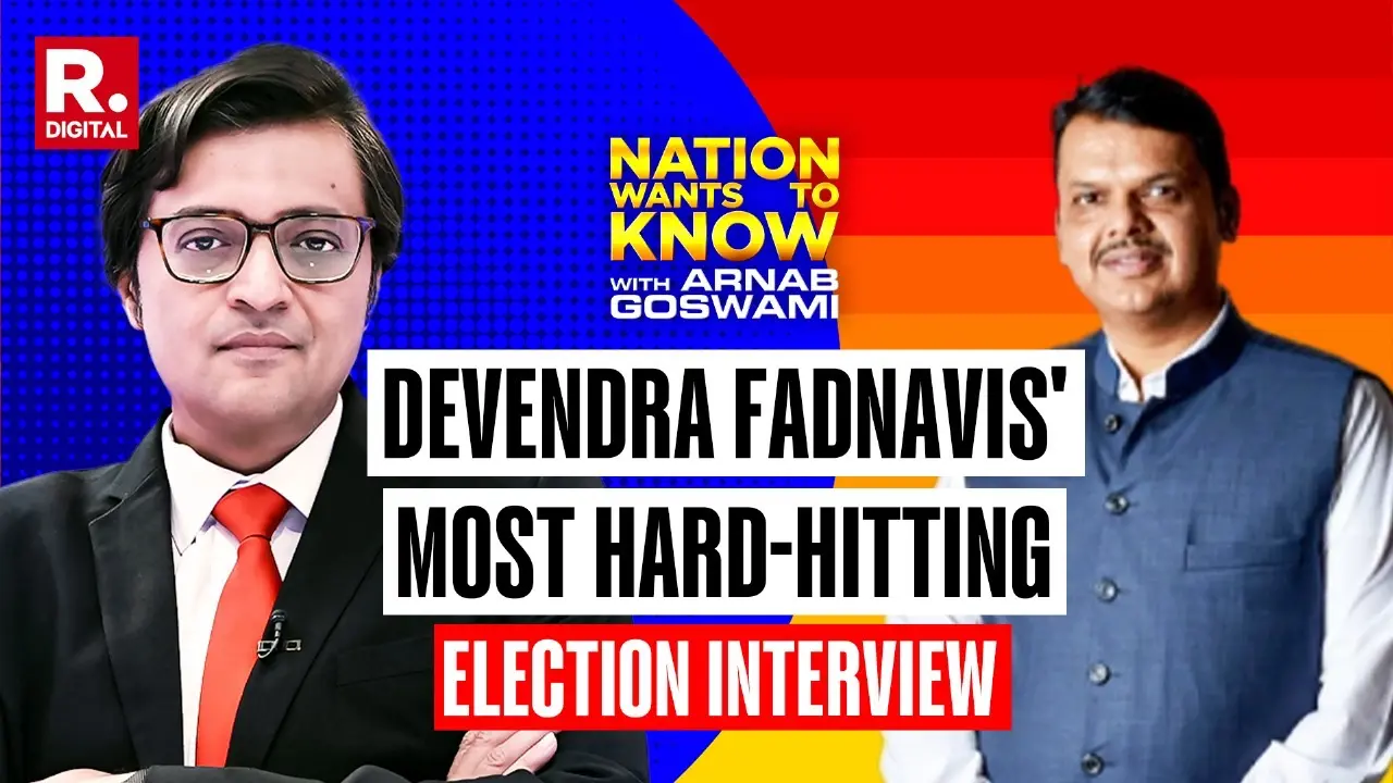 Devendra Fadnavis Most Hard-Hitting Interview With Arnab Ahead Of Maharashtra Polls | Key Takeaways Devendra Fadnavis exclusive