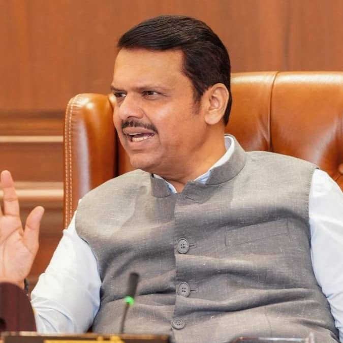 Devendra Fadnavis meeting with Sunil Tatkare, Praful Patel and Jayant Patil Varsha Bungalow Meeting