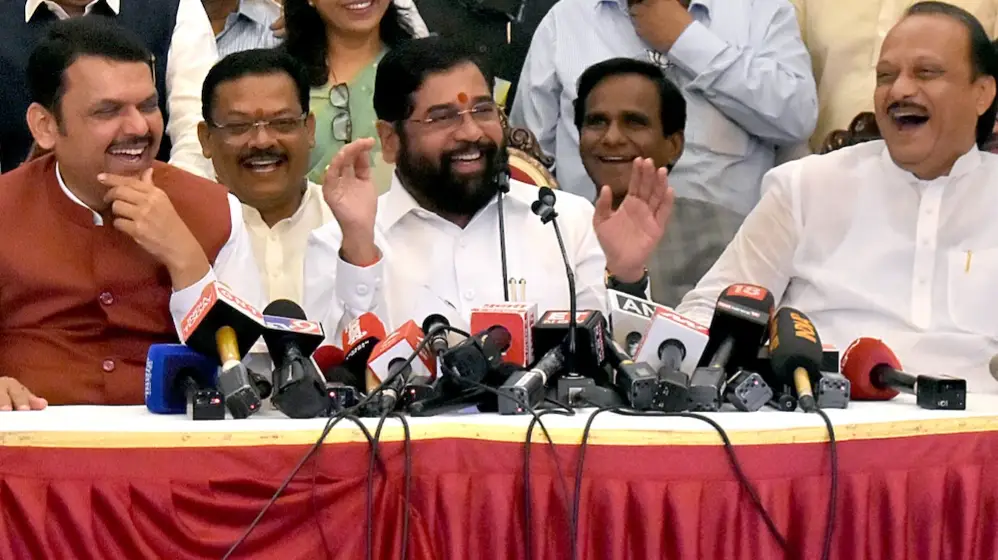 महाराष्ट्र में विभागों का बंटवारा