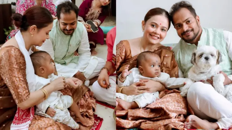 मम्मी या पापा... देवोलीना के बेटे के किससे मिलते हैं नैन-नक्श? जॉय के अन्नाप्राशन संस्कार से तस्वीरें हुई वायरल तो लोगों ने ऐसे किया रिएक्ट Devoleena Bhattacharjee