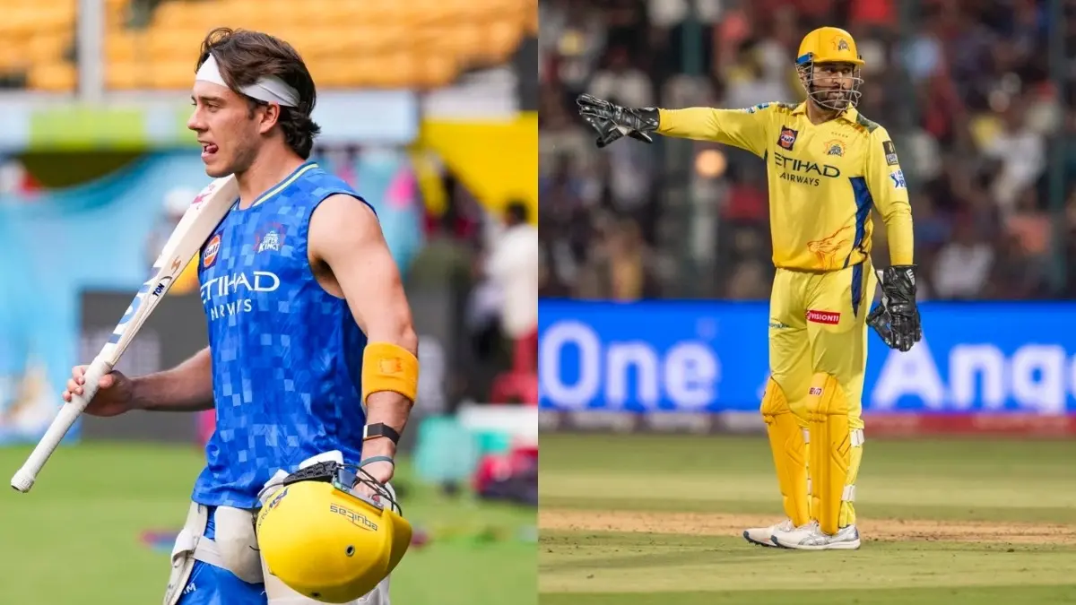 'As Fit As Any Player': CSK Star Dewald Brevis Hails MS Dhoni Amidst Calls For Legendary Wicket-Keeper To Retire From IPL Dewald Brevis and MS Dhoni