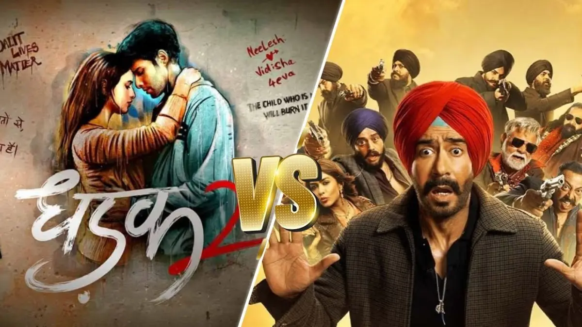 Son of Sardaar 2 vs Dhadak 2 Box Office Collection Day 3 (Early Estimates): Ajay Devgn-Mrunal Thakur Starrer Bags First Spot, Beats Siddhant-Triptii's Film On Opening Weekend Dhadak 2 and Son Of Sardaar 2 box office collection