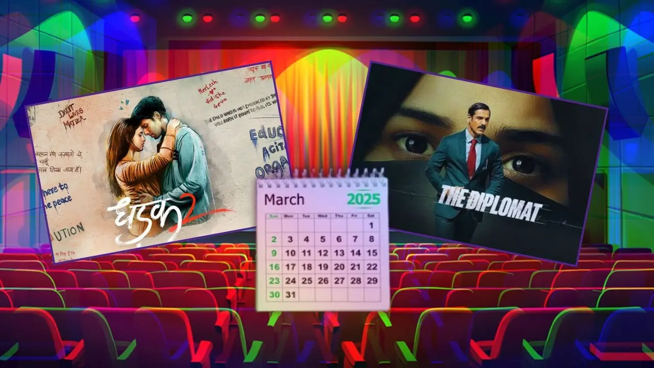 Worrying For Bollywood? March Beckons Re-Releases, Holi Slot Goes Empty With Just The Diplomat, Dhadak 2 In Limbo Dhadak 2 and The Diplomat will release in March