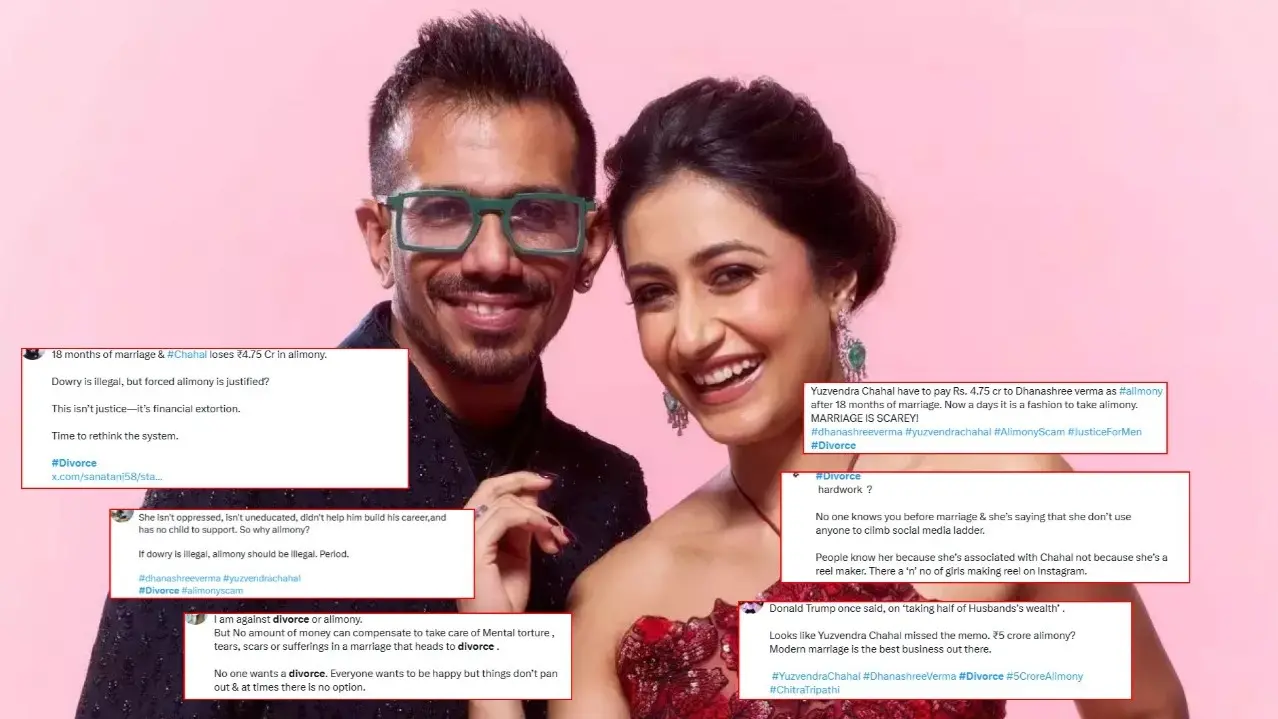Gold Digger Or Not? How Internet Reacted To Dhanashree Verma-Yuzvendra Chahal's Divorce Dhanashree and Yuzvendra Chahal married in December 2020 and separated in June 2022