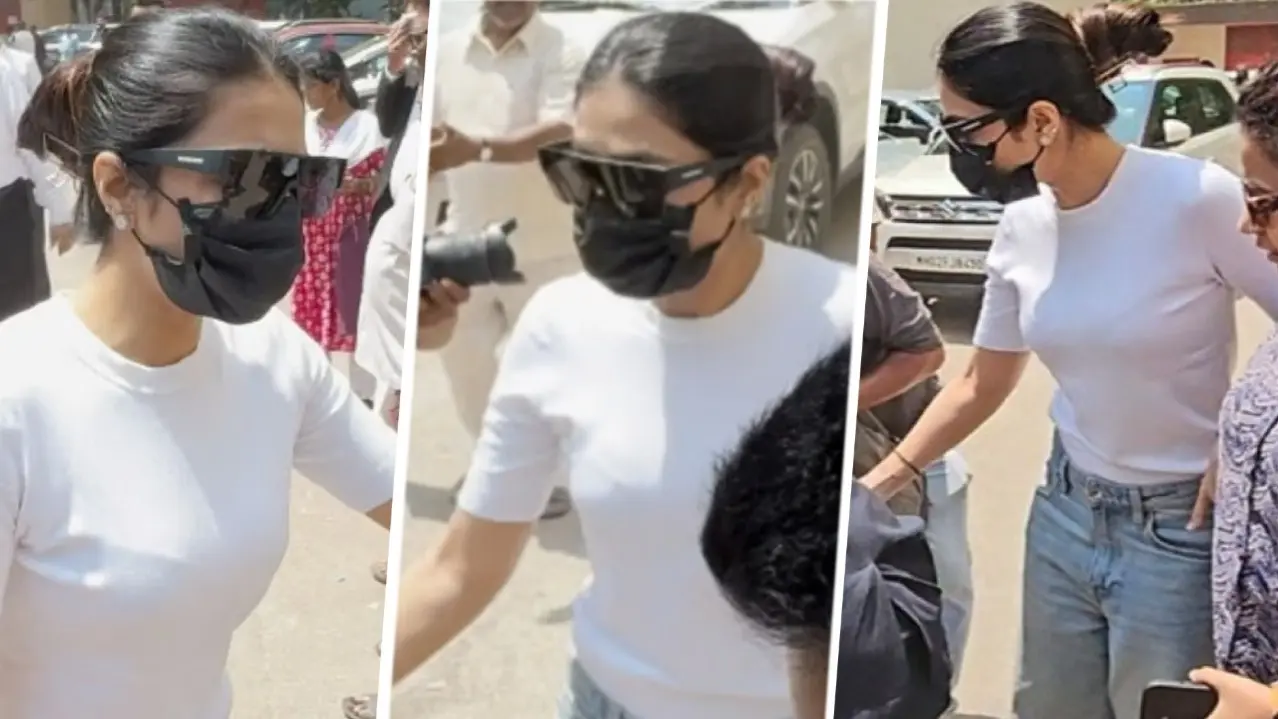 Dhanashree Verma Mobbed By Paps Outside Court After Divorce Hearing, Loses Cool: What Is This Behaviour? Dhanashree Verma outside court before divorce hearing