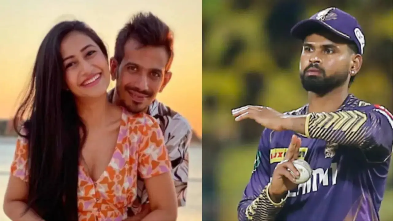 Dhanashree Verma-Yuzvendra Chahal and Shreyas Iyer