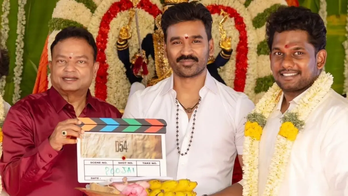 Dhanush Is On A Shooting Spree! After Wrapping Up Tere Ishk Mein, Actor Begins Filming Of D54; Muhurat Puja Photos Go Viral Dhanush Begins Filming Of D54