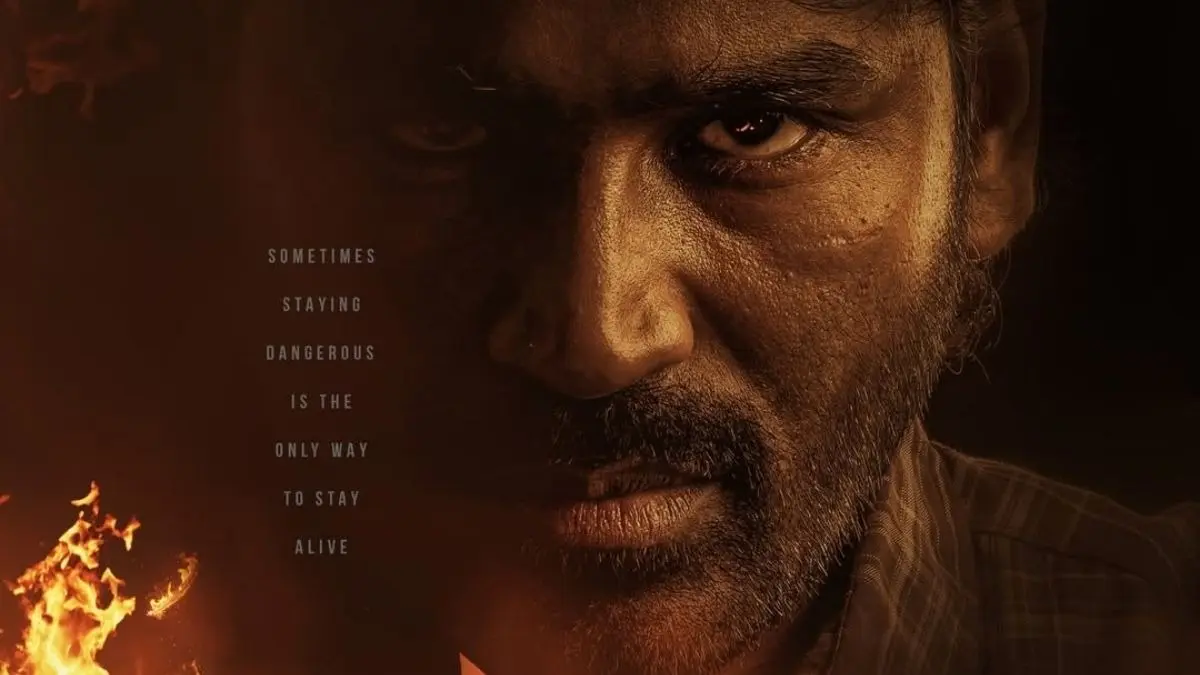Dhanush in gritty first look poster of Kara, directed by Vignesh Raja