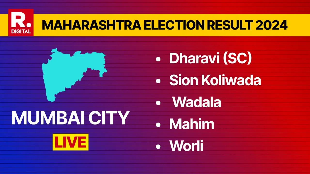 Dharavi (SC), Sion Koliwada, Wadala, Mahim, Worli, Shivadi, Byculla, Malabar Hill, Mumbadevi, Colaba Assembly Constituencies Election Results 2024 LIVE: