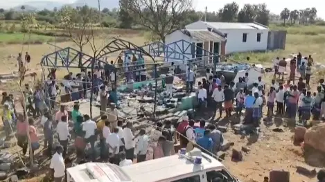 Dharmapuri Fireworks Factory Explosion: Three Dead, Protests Erupt Over Compensation