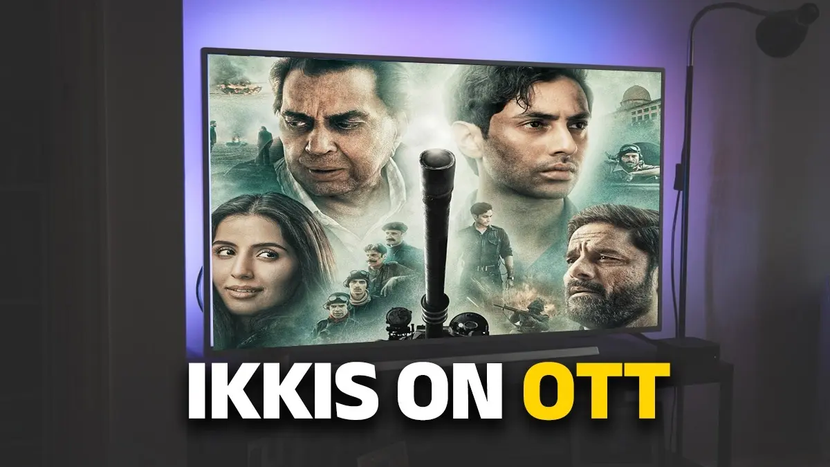 Ikkis OTT Release Date: When And Where To Watch Agastya Nanda-Dharmendra Starrer War Drama? Dharmendra and Agastya Nanda feature in Sriram Raghavan's war drama Ikkis