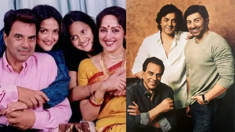 Dharmendra Death: 2 शादी और 6 बच्चे, दो बेटियां, जो मीडिया की सुर्खियों से रहती हैं दूर... धर्मेंद्र अपने पीछे कितना बड़ा परिवार छोड़ गए dharmendra family wife son daughter prakash-kaur hema malini esha deol sunny deol bobby deol