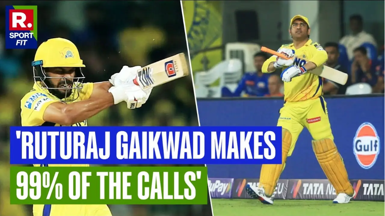 Dhoni Denies Leading CSK, Credits Gaikwad