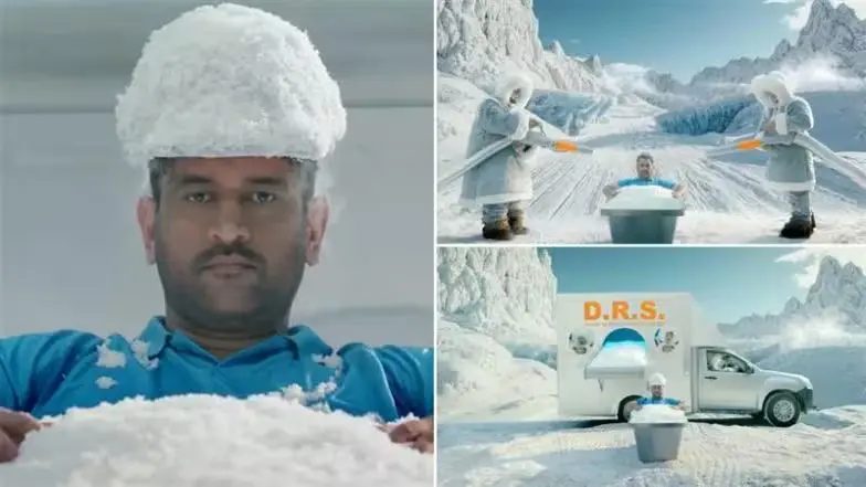 MS Dhoni's 'Icy Cool' Avatar in ICC Men's Champions Trophy 2025 Promo Ad is BREAKING Internet | WATCH VIDEO Dhoni in CT 25 Promo
