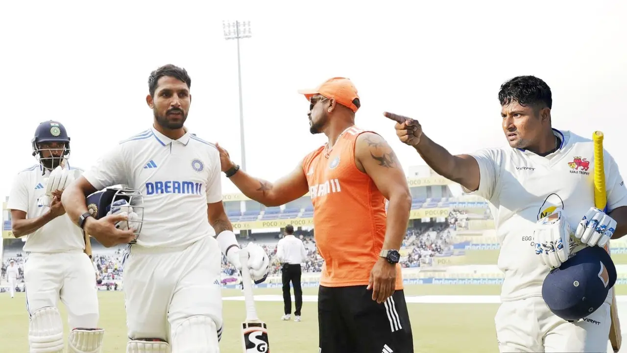 Dhruv Jurel fifty india a vs australia a will take sarfaraz khan