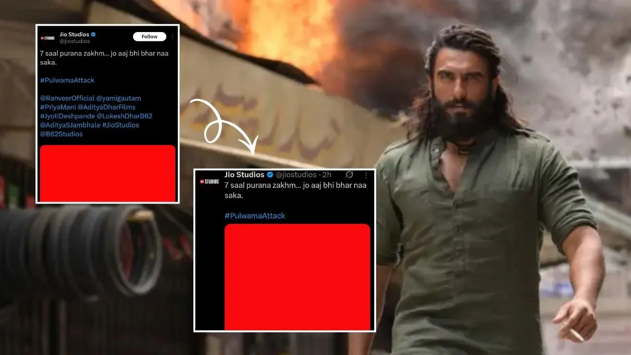 Pulwama Attack Anniversary Used As 'Promotional Tool' By JioStudios Ahead Of Dhurandhar 2 Release, Backlash Follows Dhurandhar Makers Face Backlash For Pulwama Attack Anniversary Post