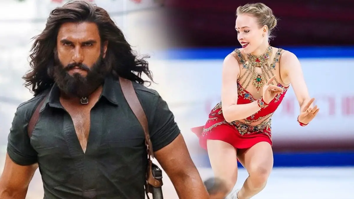 Dhurandhar Viral Video: शीतकालीन ओलंपिक 2026 में 'धुरंधर' के गाने की धूम, रशियन-जॉर्जियन स्केटर ने सॉन्ग पर किया जोरदार डांस Dhurandhar Viral Video Russian-Georgian skater dances to the song becomes hit at the Winter Olympics 2026