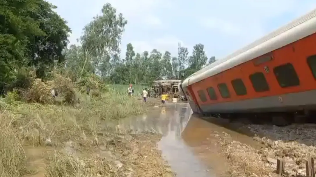 Dibrugarh-bound train derails in UP's Gonda