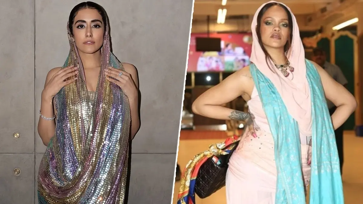 Did Jonita Gandhi Copy Rihanna’s Iconic Outfit At Junos Awards 2025? Netizens Point Out Similarities Did Jonita Gandhi Copy Rihanna’s Iconic Outfit At Junos Awards 2025?