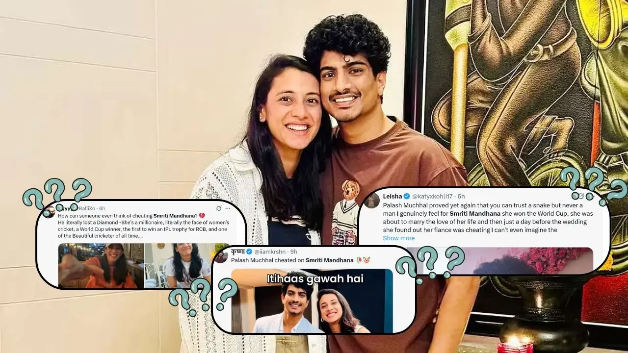 Did Palash Muchhal ‘Cheat’ On Smriti Mandhana Just Days Before Their Wedding? Alleged 'Leaked' Chats Send Internet Into Shock