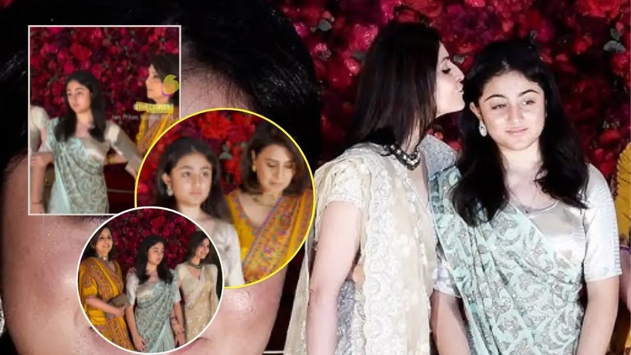 Did Samara push her grandmother Neetu Kapoor out of frame? Watch viral video