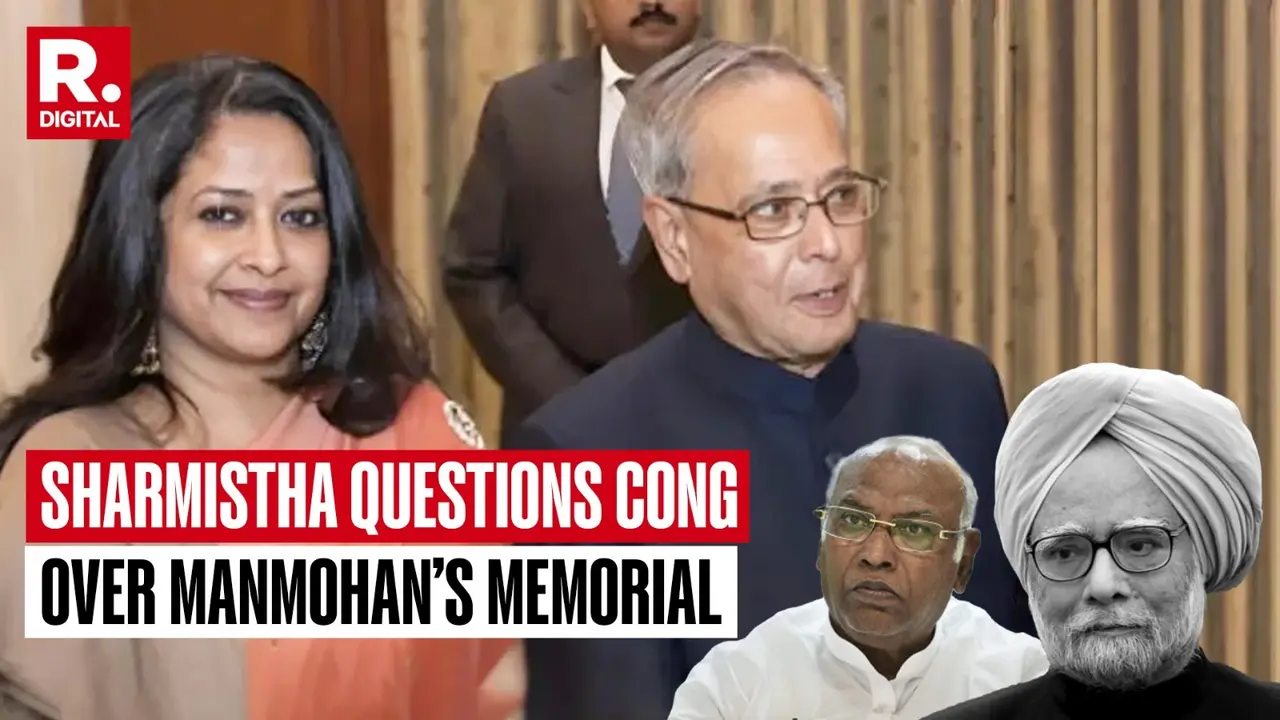 'Didn't Even Bother...': Pranab Mukherjee's Daughter Slams Congress Amid Manmohan Singh's Memorial Row