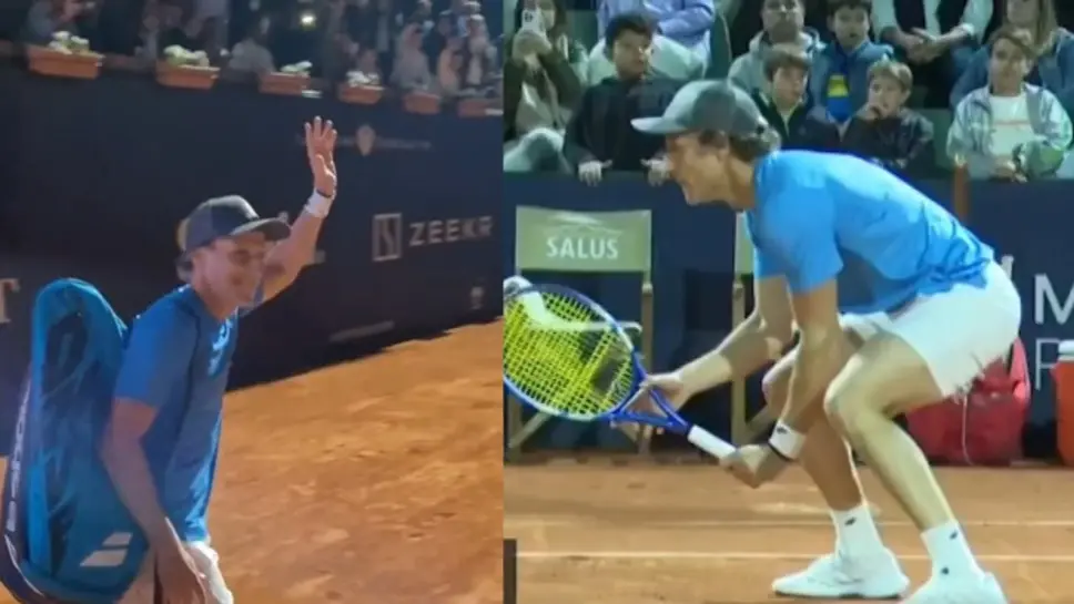 Diego Forlan Makes Pro-Tennis Debut, DISAPPOINTS In First Match At The Uruguay Open Diego Forlan